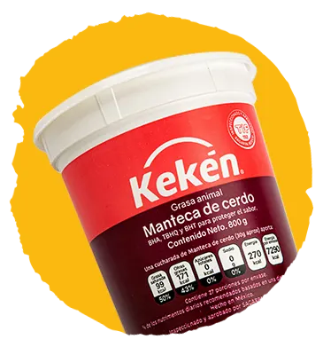 Manteca de cerdo bote 800g.
